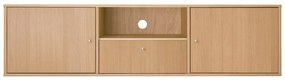 TV stolík v dekore duba v prírodnej farbe 161x42 cm Mistral – Hammel Furniture
