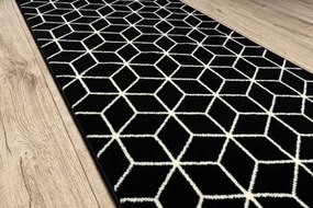 Behúň BCF BASE Cube 3956 čierny / slonia kosť