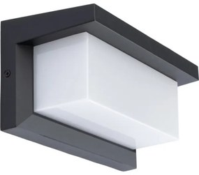LED Vonkajšie svietidlo so žiarovkou so senzorom súmraku NEELY 1xE27/9W/230V IP54