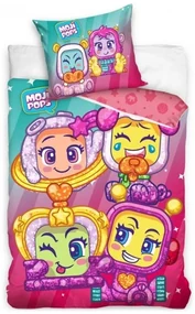 Bavlnené posteľné obliečky Moji Pops - MagicBox Toys - 100% bavlna - 70 x 90 cm + 140 x 200 cm
