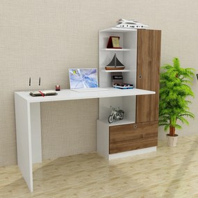 PC stolík Merino (Biela). Akcia -18%. Vlastná spoľahlivá doprava až k Vám domov. 1067366