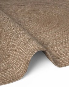 Koberec Hanse Home Jute Braided Rangpur naturálny / hnedý ovál