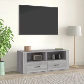 TV skrinka sivý dub sonoma 100x35x40 cm spracované drevo 816814