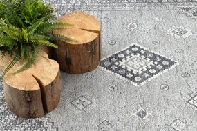 Koberec ANTIGUA 518 76 XX032 OSTA - Rozeta, sivý