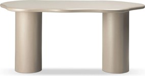 Jedálenský stôl Muse 160 cm tmavo béžový