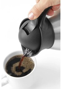 Čierna/v striebornej farbe termoska 1,5 l – Hendi