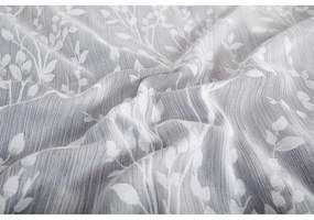 Sivé obliečky na jednolôžko zo žakára 140x200 cm Boston – My House