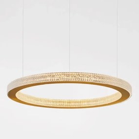 LED luster Fiore 60 zlaté