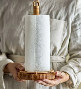 Bloomingville Stojan na papierové utierky Ingse Rattan