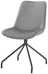 Stolička Nussi 12326 sivá