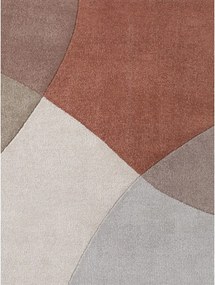 Béžový ručne tkaný vlnený okrúhly koberec ø 200 cm Hackney Clarissa – Ted Baker