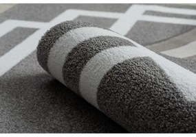 Okrúhly koberec HAMPTON Lux sivý