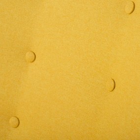 SOFOTEL Kreslo s opierkou na ruky a podnožkou Norse 2043 - žlté