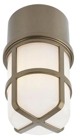 Redo 90193 - Vonkajšie bodové svietidlo TRITON 1xE27/28W/230V IP54 mosadz