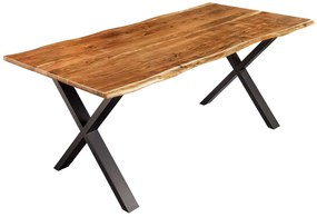 Dizajnový jedálenský stôl Massive X 180 cm akácia