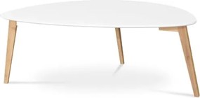 Konferenčný stolík Autronic 120x45 cm biely MDF mat AF-1184 WT