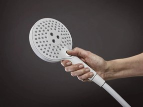 Hansgrohe Raindance Select S, Showerpipe 240 1jet PowderRain s termostatom, matná biela, HAN-27633700