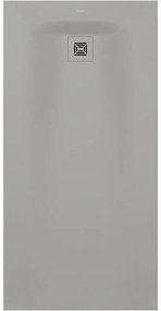 DURAVIT Sustano obdĺžniková sprchová vanička z materiálu DuraSolid, Antislip, 1600 x 800 x 30 mm, svetlo šedá matná, 720284630000000