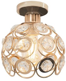 Toolight - Stropná lampa E27 60W APP205-1C, zlatá, OSW-00401