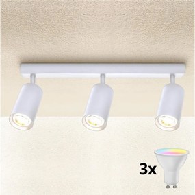 Brilagi - LED stlmiteľné bodové svietidlo SELE 3xGU10/6W/230V biela