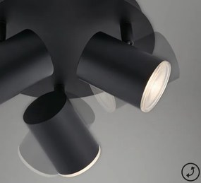 Briloner&nbsp;10476229 - Kúpeľňové bodové svietidlo 3xGU10/5W/230V IP44 čierna