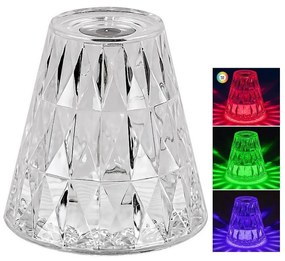 Rabalux 76004 - LED RGB Stmievateľná nabíjacia stolná lampa SIGGY LED/2W/5V 3000K