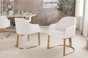 Stolička 46201 Art Living Látka Béžová - Komfort-nábytok