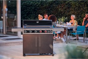 Plynový gril Boston Black 6 KR Turbo - ENDERS