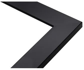 Zrkadlo s čiernym rámom SLIM 47,5 x 107,5 cm