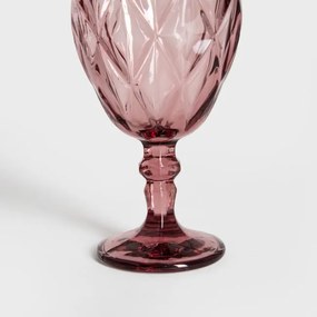 Sada štyroch pohárov LUNO ružové 748219 340 ml (4 ks)