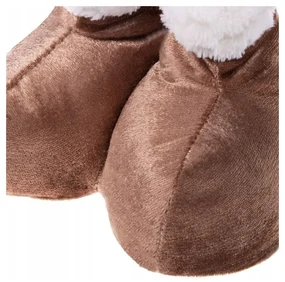SPRINGOS Vianočný Santa Claus 80 cm, béžovo-hnedý