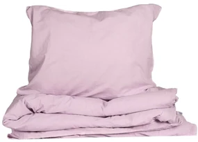 Storefactory Obliečky z organickej bavlny Crinkle Creamy Violet 150 × 210 cm