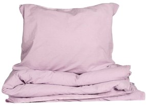 Storefactory Obliečky z organickej bavlny Crinkle Creamy Violet 150 × 210 cm