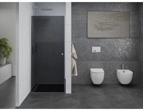 Mexen Pretoria, sprchové dvere do otvoru 80 x 190 cm, 6mm šedé sklo, chrómový profil, 852-080-000-01-40