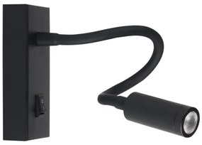 Kanlux 32522 - LED Flexibilná lampička TONIL LED/2,7W/230V čierna