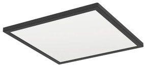 Eglo 901443-LED Kúpeľňové stropné svietidlo ROVITO 17,6W/230V 39x39cm IP44 čierna