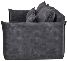 Rozkladacia pohovka APARTMENT 215 cm velvet sivá