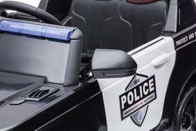 LEAN CARS Elektrické policajné autíčko BBH-021 čierne