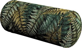 Jednoduchý valcový vankúš farba produktu zelená látka zapletaná, vzorované