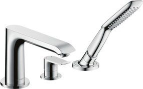 Hansgrohe Metris New, batéria na okraj vane, 3-otvorová inštalácia, chrómová, HAN-31190000