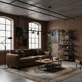 Ideal Lux - LED Luster na lanku DYNAMITE 6xGU10/7W/230V čierna