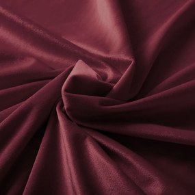 Biante Zamatový prehoz na posteľ Velvet Prémium SVP-010 Tmavo vínový 200x220 cm