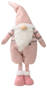 Dekoratívny trpaslík GNOME 90 cm, ružový