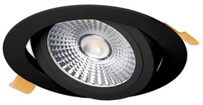 LED Podhľadové svietidlo LED/6W/230V 4000K pr. 8,5 cm čierna