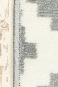 Koberec Gold WHITE 1204/19 rozmery koberec: 60x110 cm