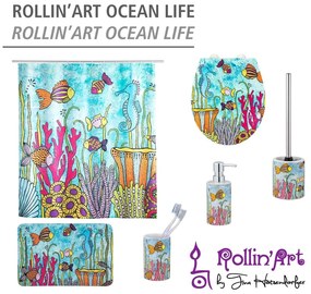 Textilná kúpeľňová predložka 45x70 cm Rollin'Art Ocean Life - Wenko