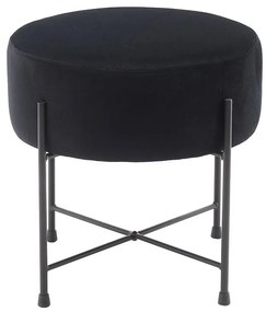 Taburetka Bob Black Velvet 19