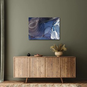 Obraz - Mramorovaný atrament (70x50 cm)