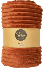 Deka Stripes Terracotta, 130 x 160 cm
