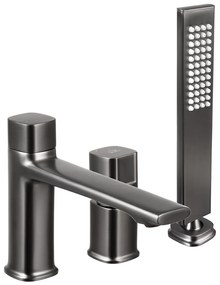 Laveo Tores, 3-otvorová vaňová batéria, grafitová, LAV-BVT_913D